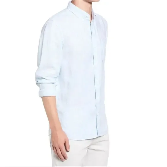 Open edit men’s button down casual shirt Large - Picture 4 of 8